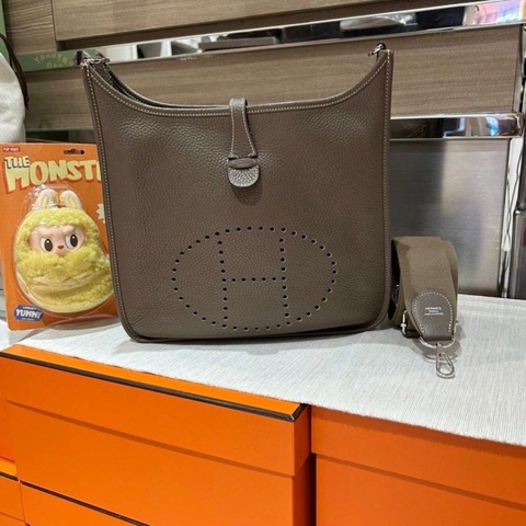 Hermes Evelyne 29 Etoupe Stamp C