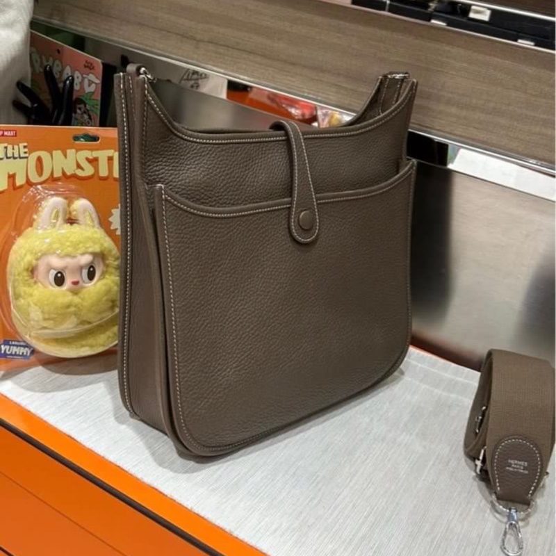 Hermes Evelyne 29 Etoupe Stamp C-3