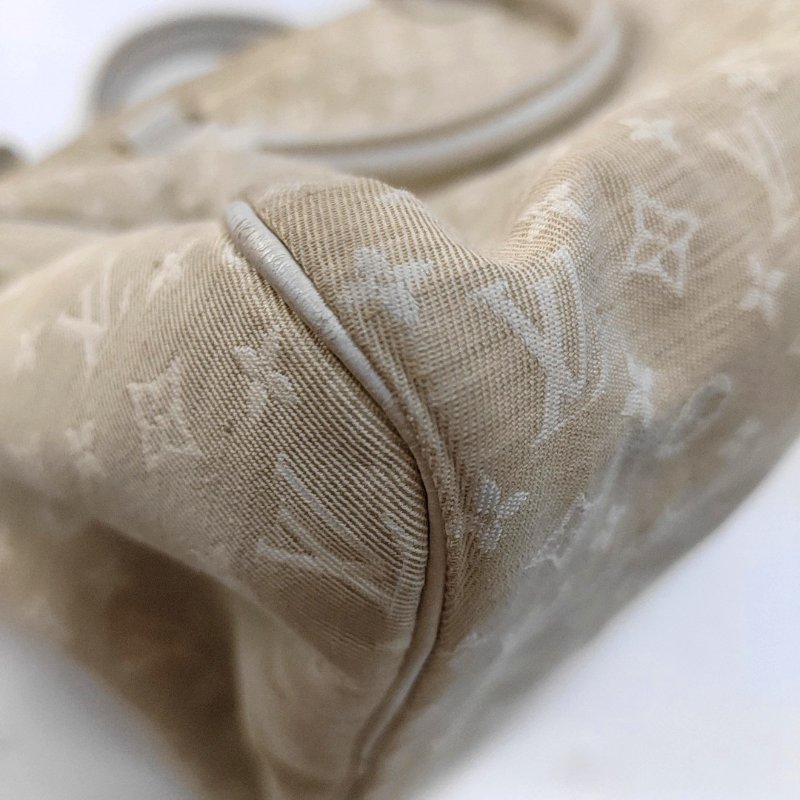 LOUIS VUITTON SPEEDY30 米色帆布老花波士頓包手提包 金色五金 中古款-11