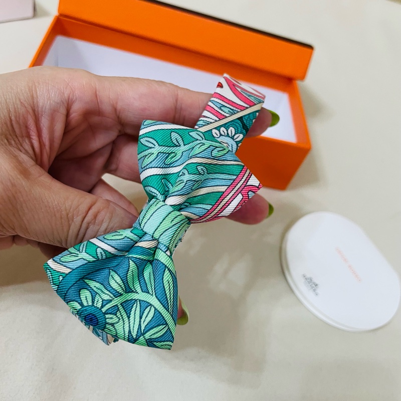 Hermes 真絲蝴蝶結-3