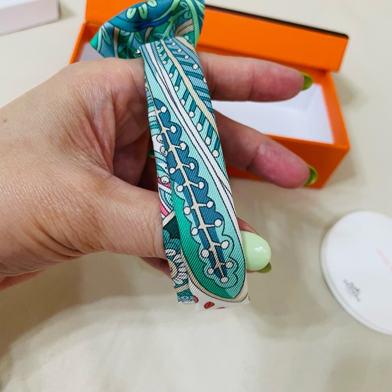 Hermes 真絲蝴蝶結-7