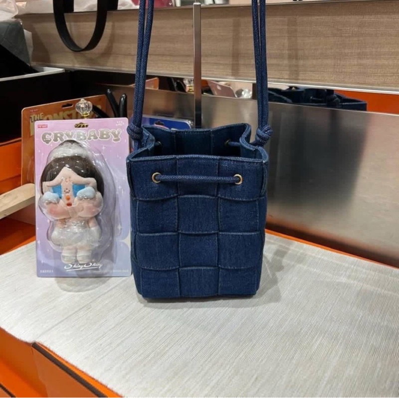 Bottega Veneta BV Bucket Denim-0