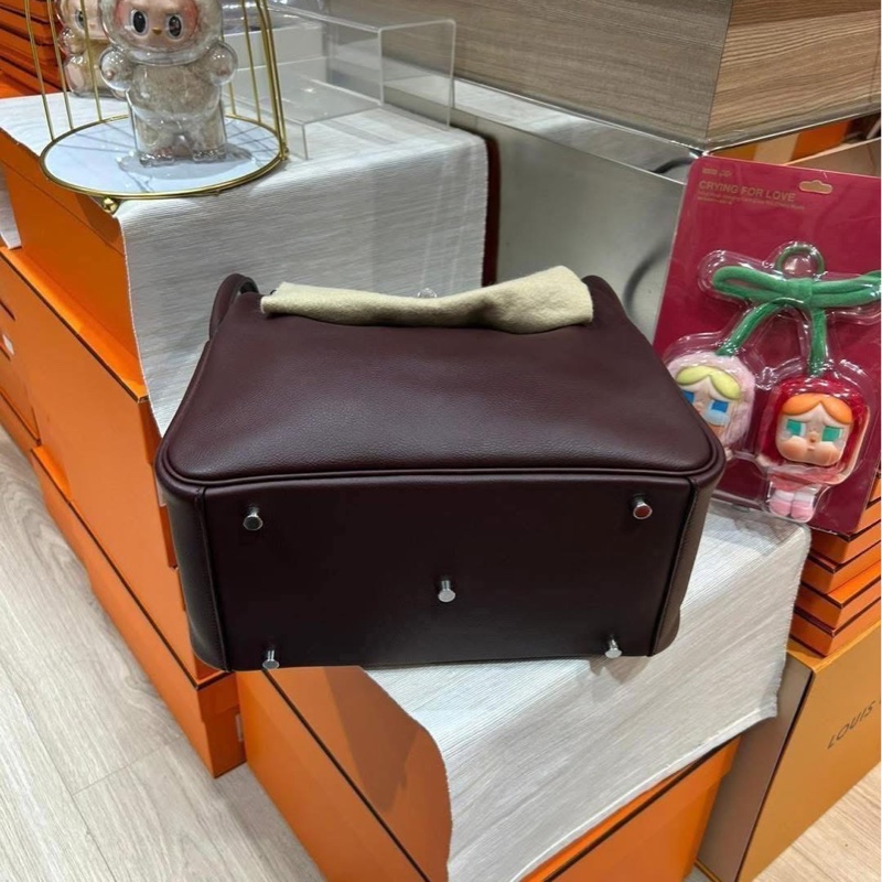 HERMES LINDY 30, STAMP X, 西梅紫Evercolor-4