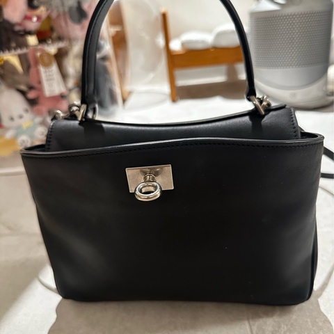Balenciaga  mini Rodeo黑銀