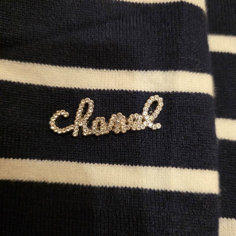 Chanel uniform 條紋針織衫-12