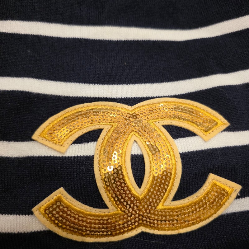Chanel uniform 條紋針織衫-13