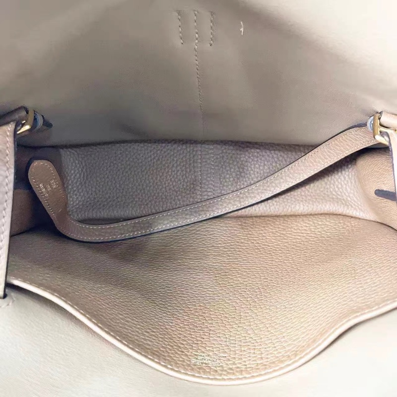 有購証❤️Hermes halzan25 3G栗子拼餅乾色金扣 Z刻,TC皮-4