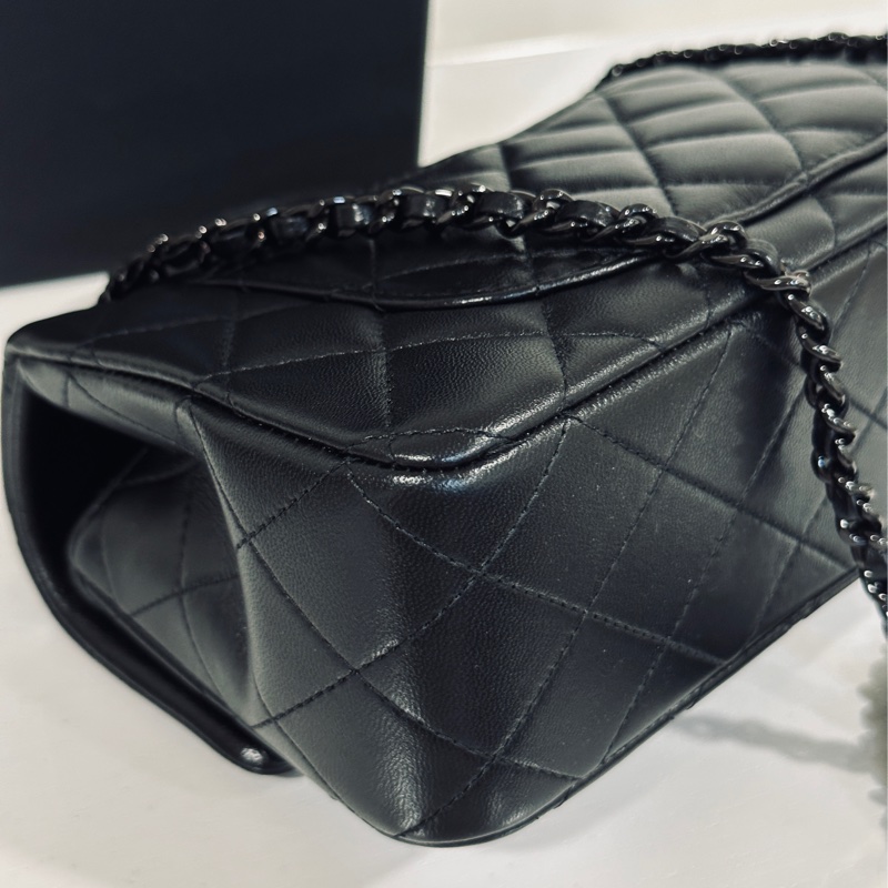 Chanel 手柄Coco20 SoBlack芯片款 #99新帶膜 #超稀有全網唯一 #配件齊全🉑送禮-32