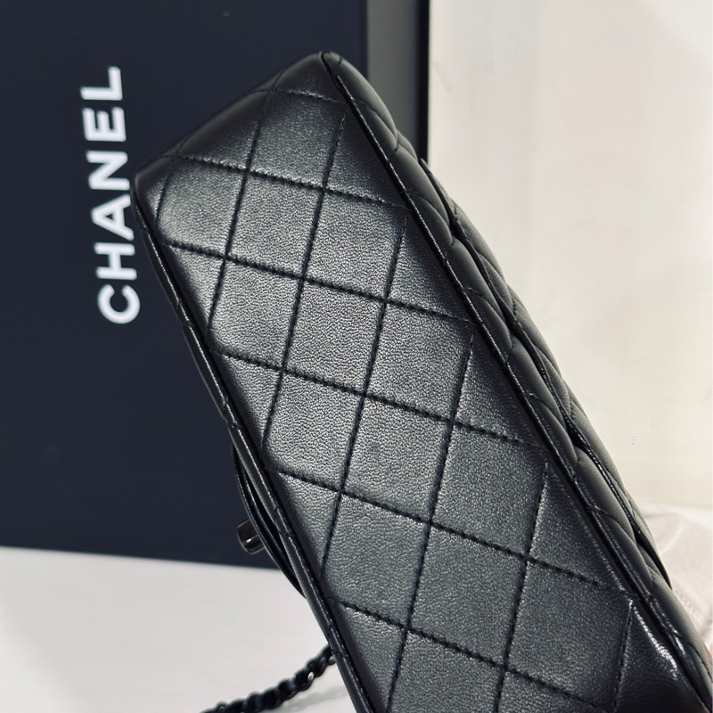 Chanel 手柄Coco20 SoBlack芯片款 #99新帶膜 #超稀有全網唯一 #配件齊全🉑送禮-34