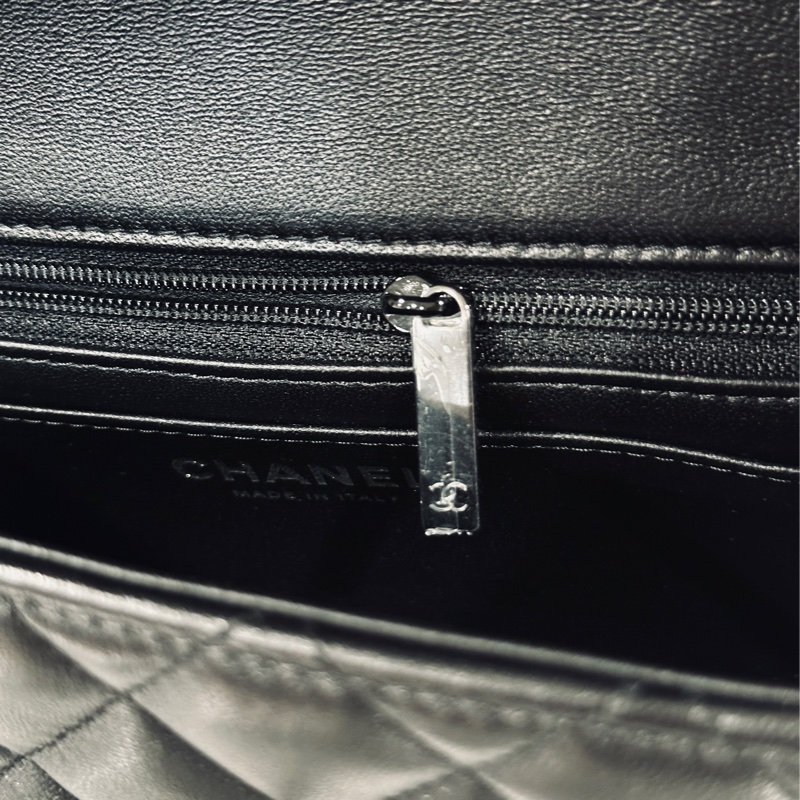 Chanel 手柄Coco20 SoBlack芯片款 #99新帶膜 #超稀有全網唯一 #配件齊全🉑送禮-43