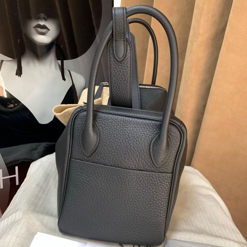 Hermes Lindy26 黑銀-2