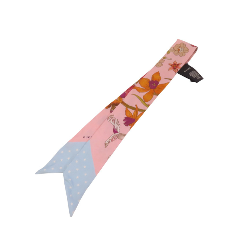 GUCCI 絲質Scarf絲巾-1