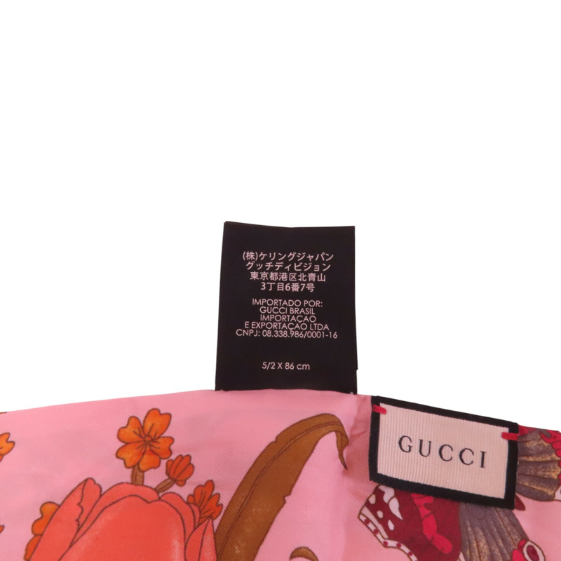 GUCCI 絲質Scarf絲巾-7