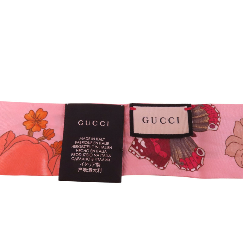 GUCCI 絲質Scarf絲巾-8