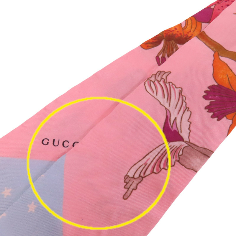 GUCCI 絲質Scarf絲巾-12