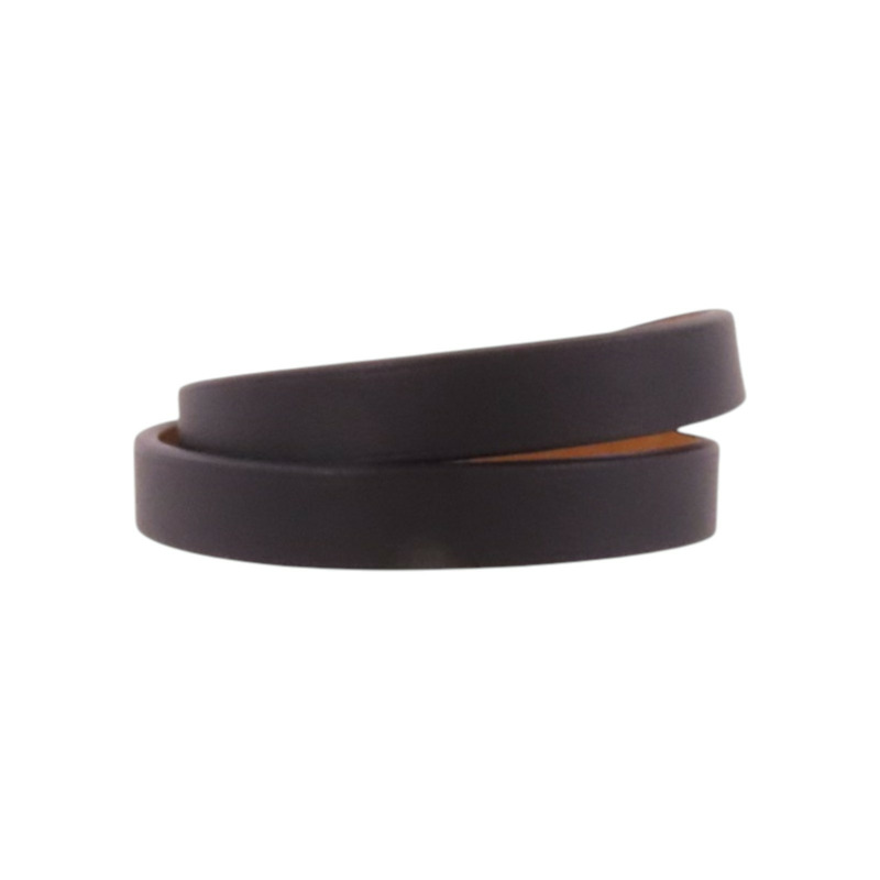 HERMES Swift皮革Kelly Double Tour Bracelet金扣手鐲-3