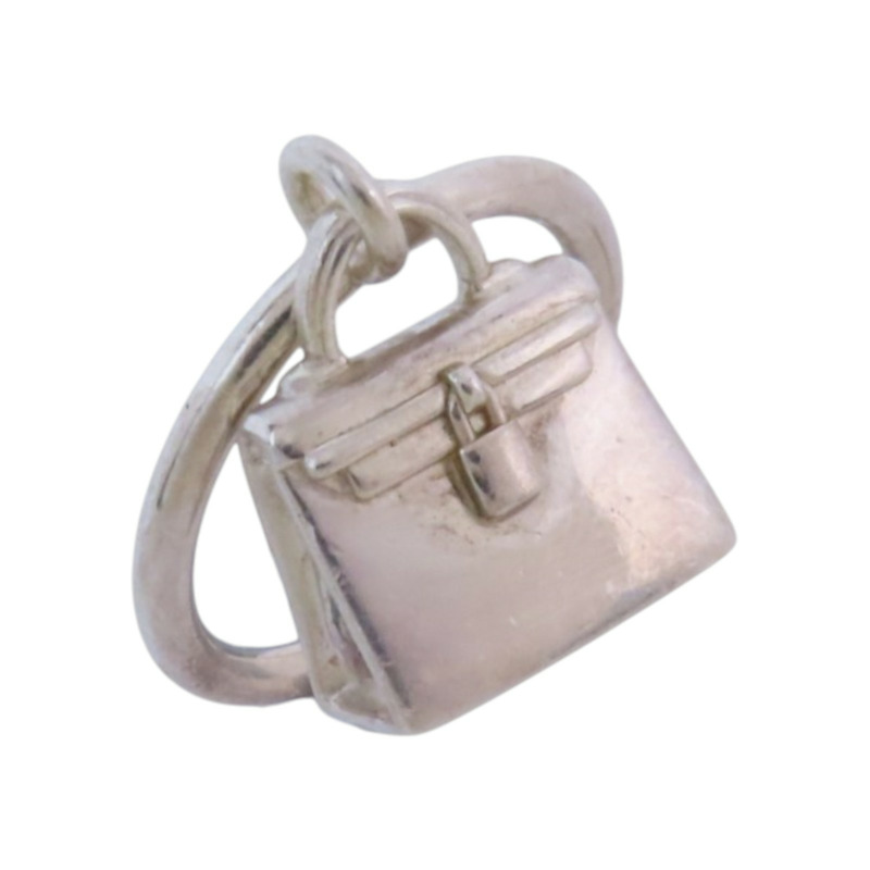 HERMES 925純銀Amulettes Kelly Ring戒指#54/US#6.5-0