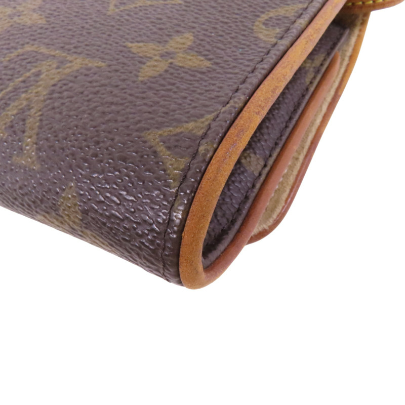 LOUIS VUITTON Monogram Pochette Twin GM金扣肩背袋-12