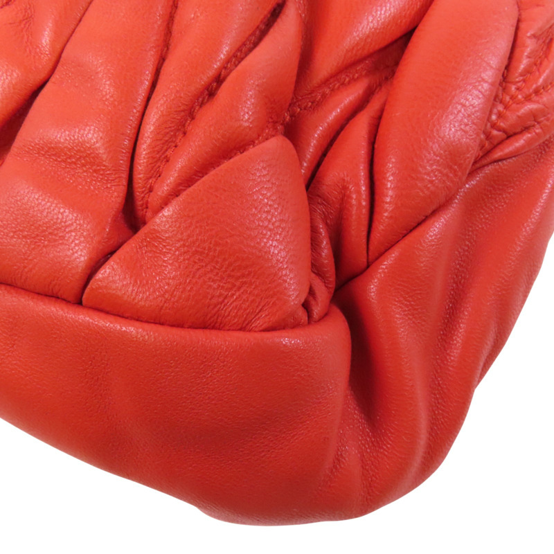 Miu Miu 牛皮皮革2Way Shoulder Bag金扣手挽肩背兩用袋-13