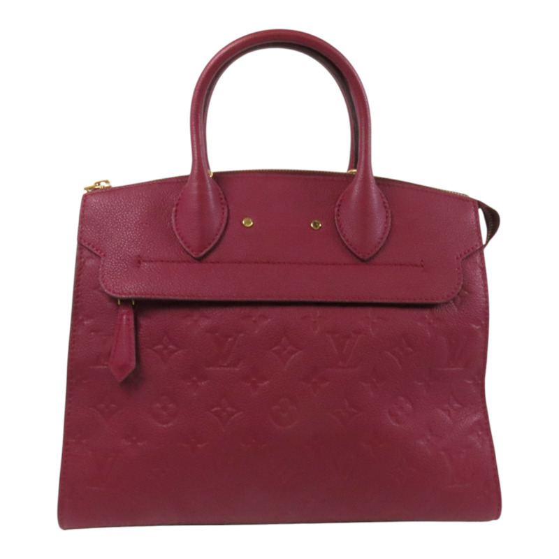 LOUIS VUITTON Monogram Empreinte Pont Neu金扣手挽袋-0