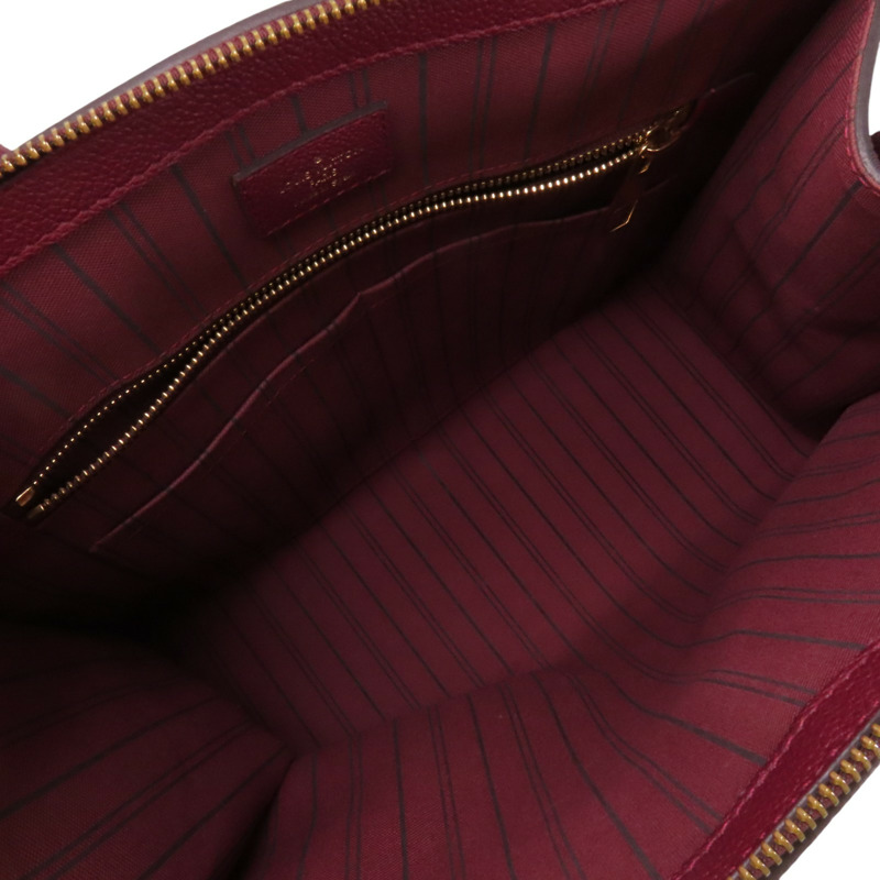 LOUIS VUITTON Monogram Empreinte Pont Neu金扣手挽袋-4