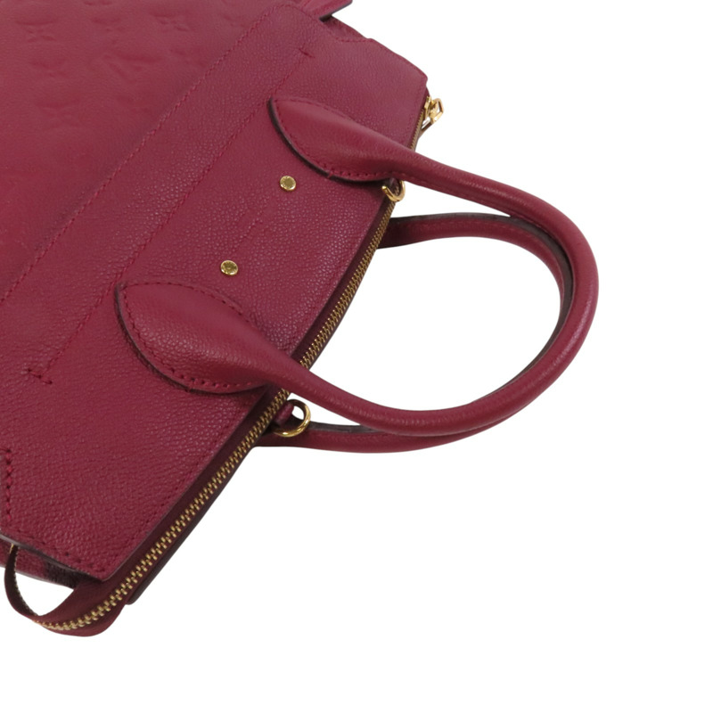 LOUIS VUITTON Monogram Empreinte Pont Neu金扣手挽袋-7