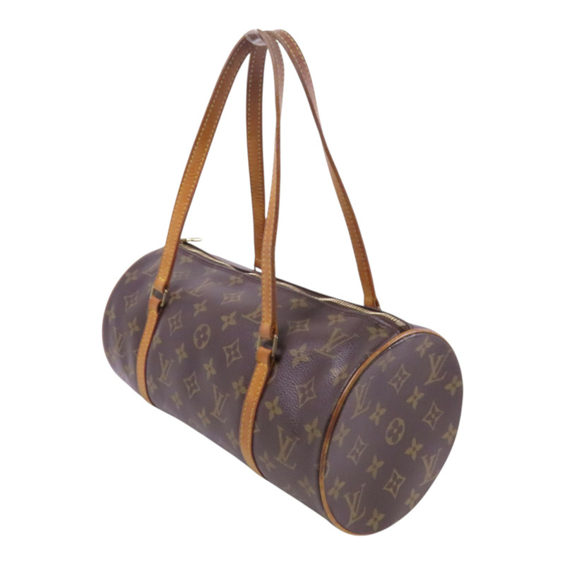 LOUIS VUITTON Monogram Papillon GM金扣手挽袋-2