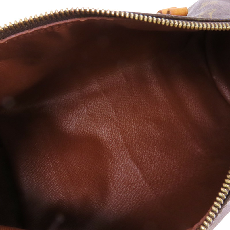 LOUIS VUITTON Monogram Papillon GM金扣手挽袋-4
