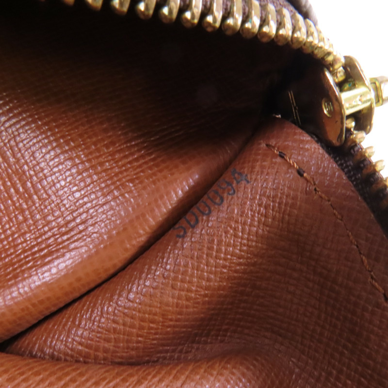 LOUIS VUITTON Monogram Papillon GM金扣手挽袋-6