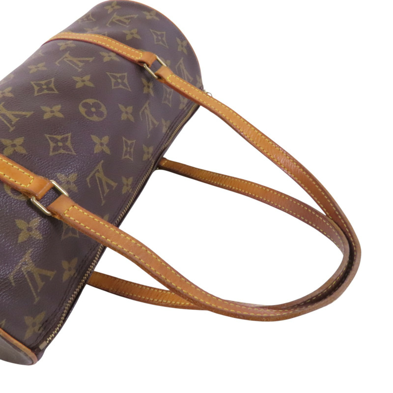 LOUIS VUITTON Monogram Papillon GM金扣手挽袋-7