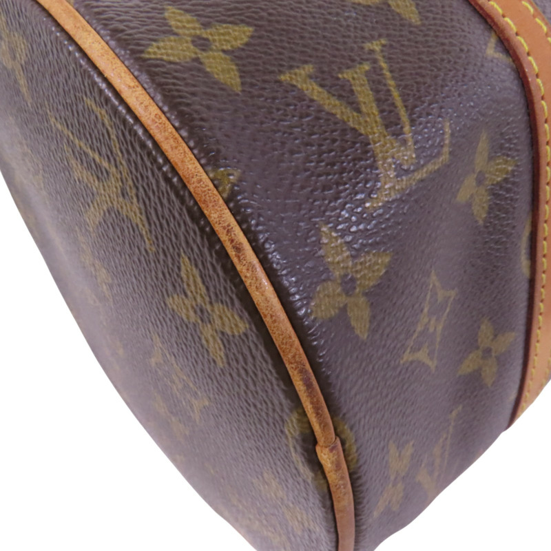LOUIS VUITTON Monogram Papillon GM金扣手挽袋-9
