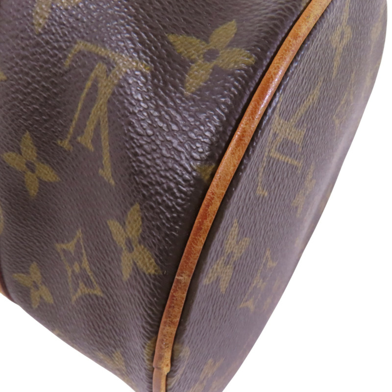 LOUIS VUITTON Monogram Papillon GM金扣手挽袋-12