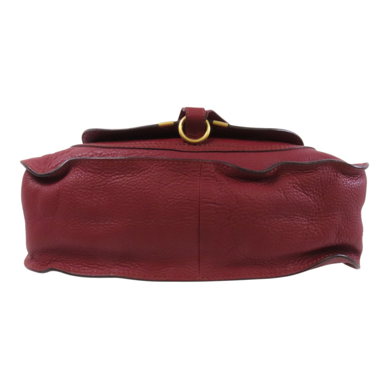 Chloe 牛皮皮革Marcie2 Way Shoulder Bag金扣手挽肩背兩用袋-3