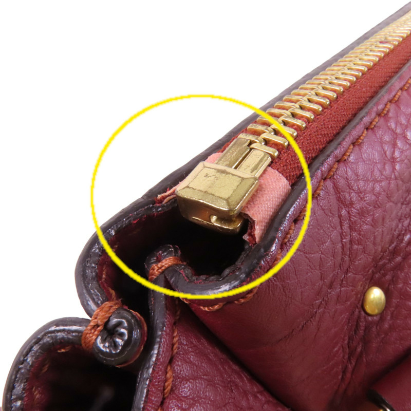 Chloe 牛皮皮革Marcie2 Way Shoulder Bag金扣手挽肩背兩用袋-19