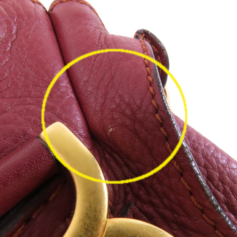 Chloe 牛皮皮革Marcie2 Way Shoulder Bag金扣手挽肩背兩用袋-21