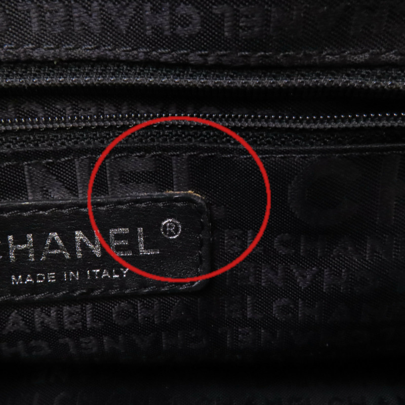 CHANEL 牛皮皮革Hand Bag銀扣手挽袋-15