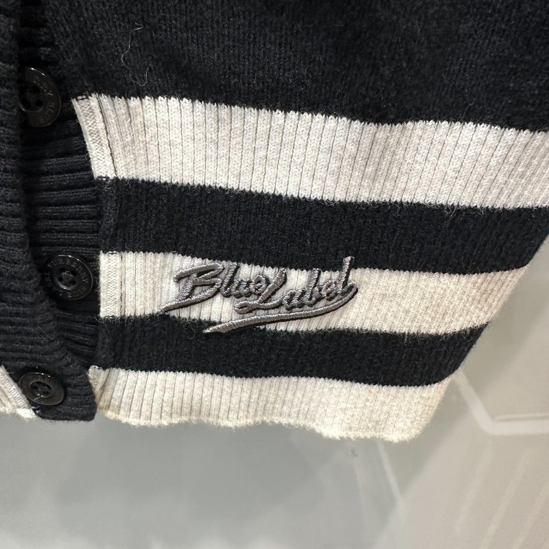 【美收精品】BURBERRY 黑白色針織上衣 4-179【隔月月中將轉賣至日本 上架期限30天】-4