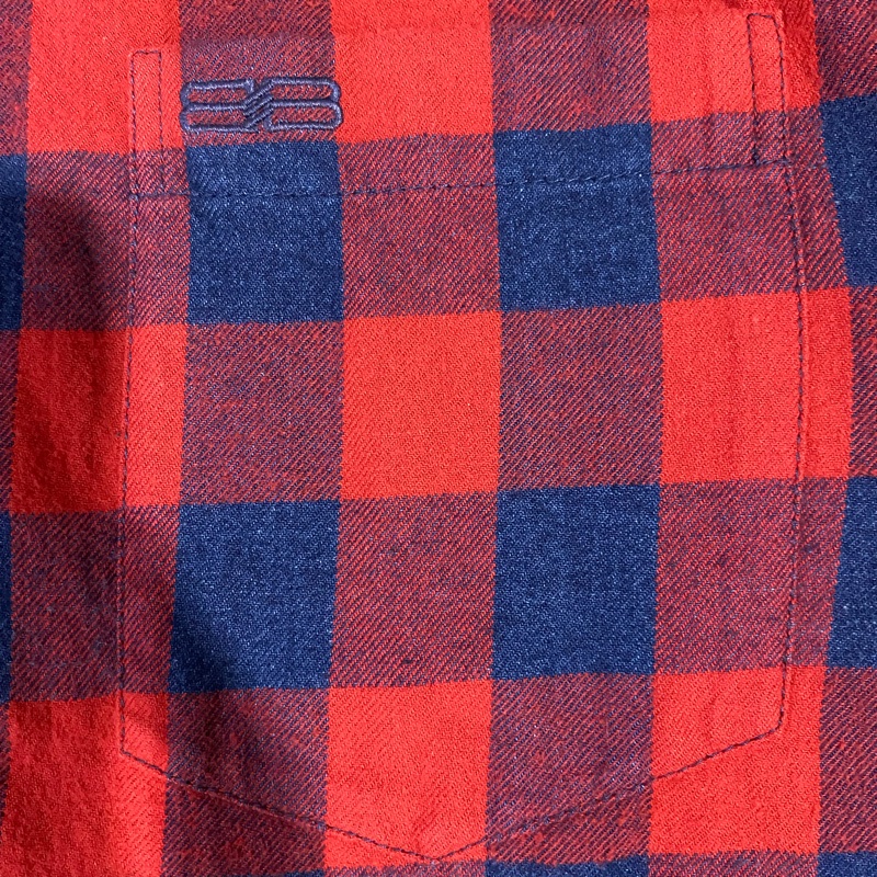 BALENCIAGA格紋拼接襯衫-10
