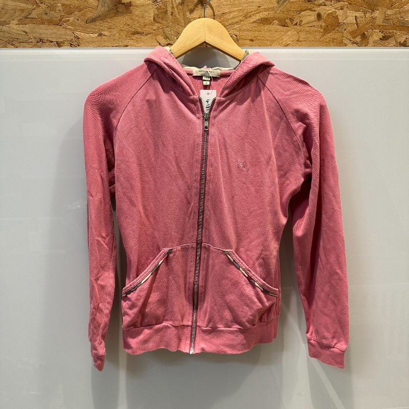 【美收精品】BURBERRY 粉色連帽外套 4-181【隔月月中將轉賣至日本 上架期限30天】-0