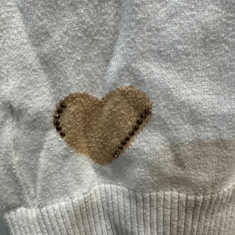 【美收精品】BURBERRY 白色亮片上衣 4-207【隔月月中將轉賣至日本 上架期限30天】-2