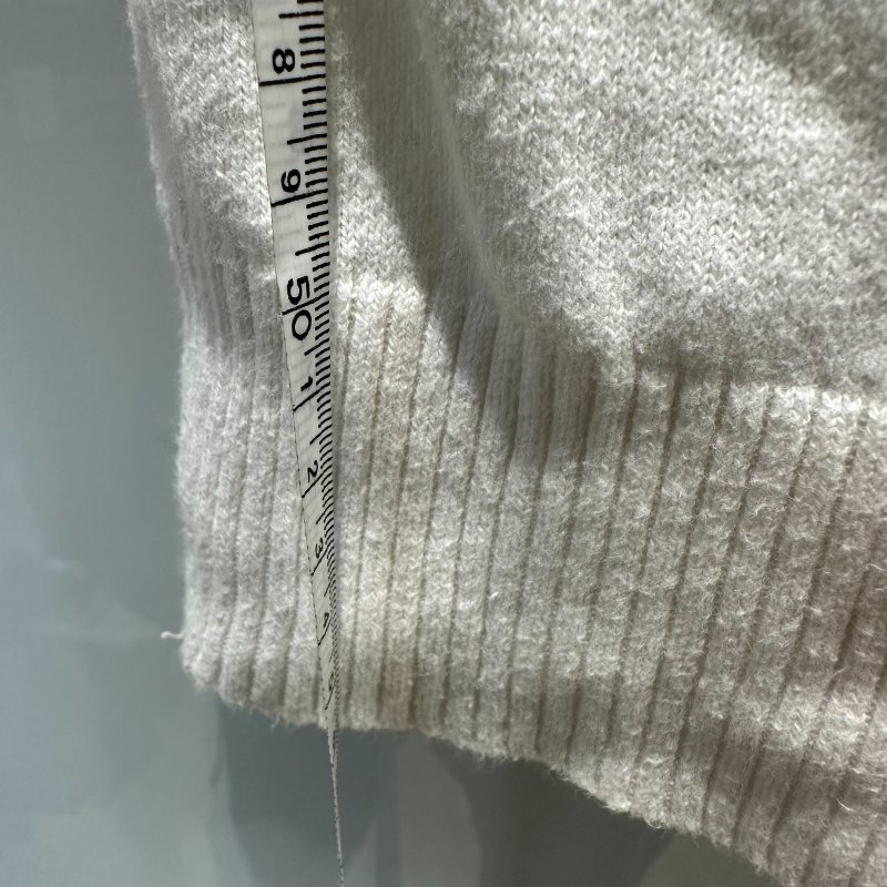 【美收精品】BURBERRY 白色亮片上衣 4-207【隔月月中將轉賣至日本 上架期限30天】-9