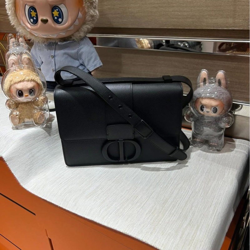 Dior 30 Montaigne so black 粒面牛皮-0