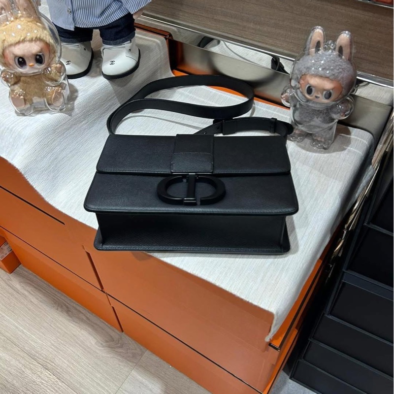 Dior 30 Montaigne so black 粒面牛皮-2