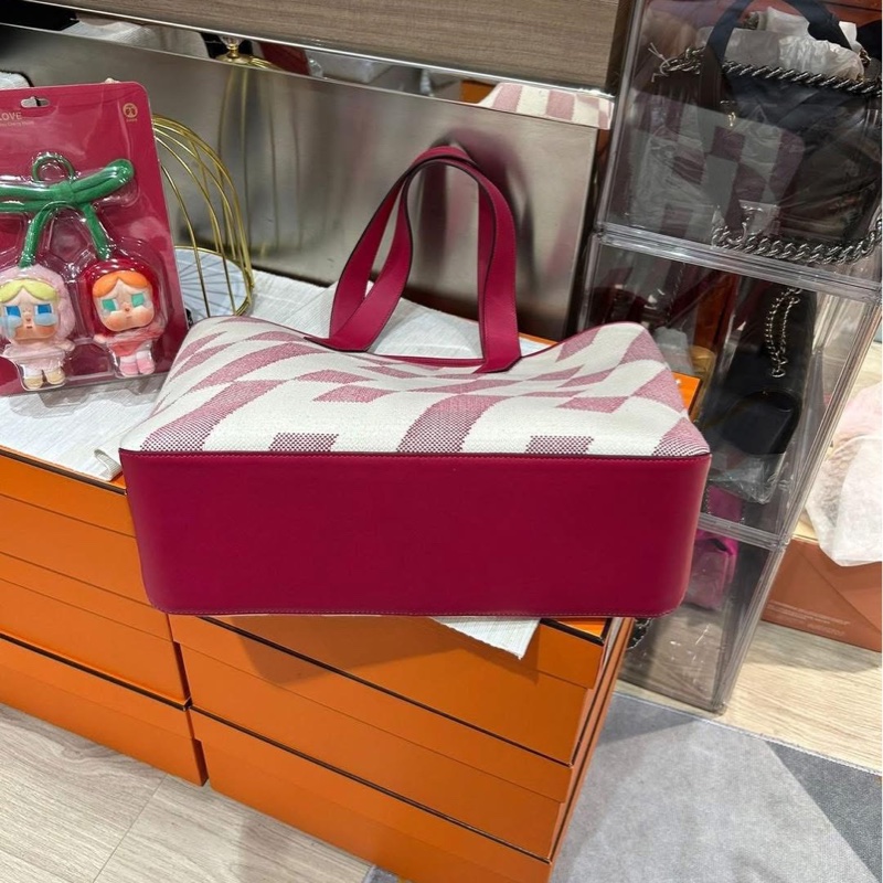Hermes CABAS H EN BIAIS 40 BAG-4