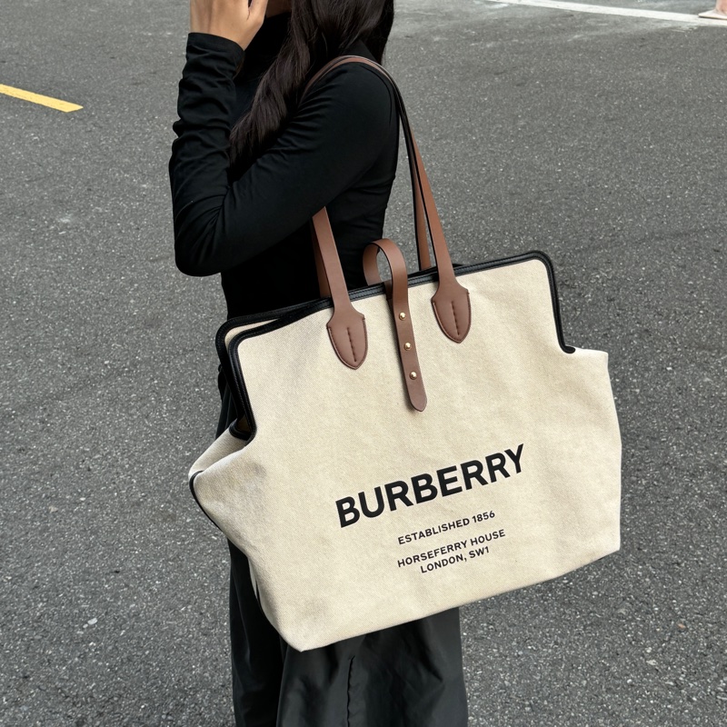 （全新品🆕） Burberry 巴寶莉 大號托特包 專櫃75000！-3