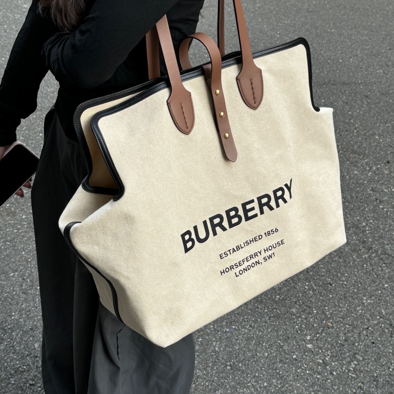 (全新品🆕) Burberry 巴寶莉 大號托特包 專櫃75000!-21