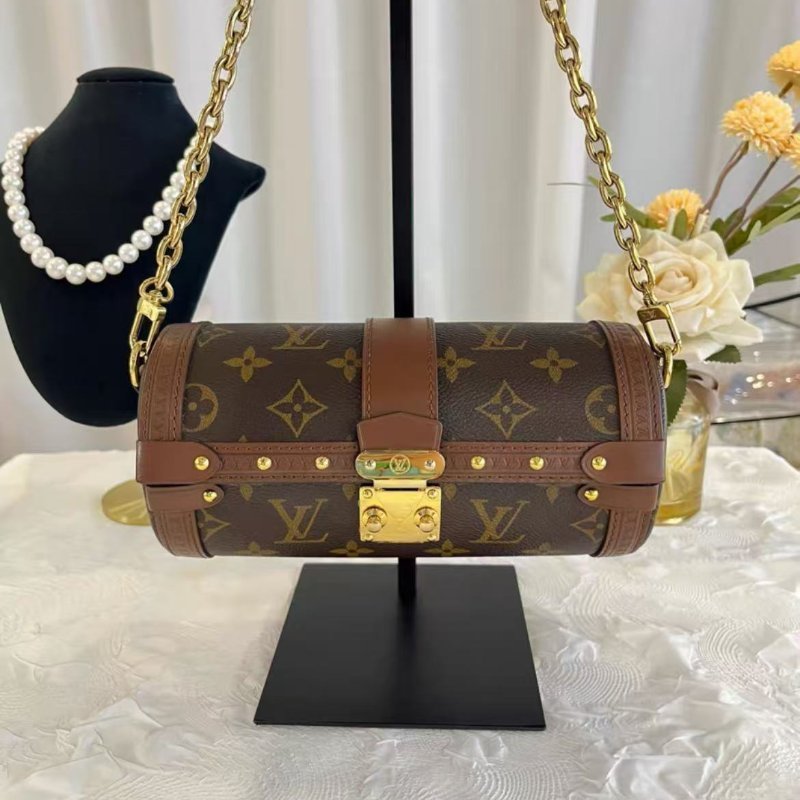 LV Papillon Trunk 芯片款 19*9*9 99新 配件塵袋-1
