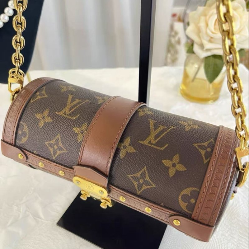 LV Papillon Trunk 芯片款 19*9*9 99新 配件塵袋-2