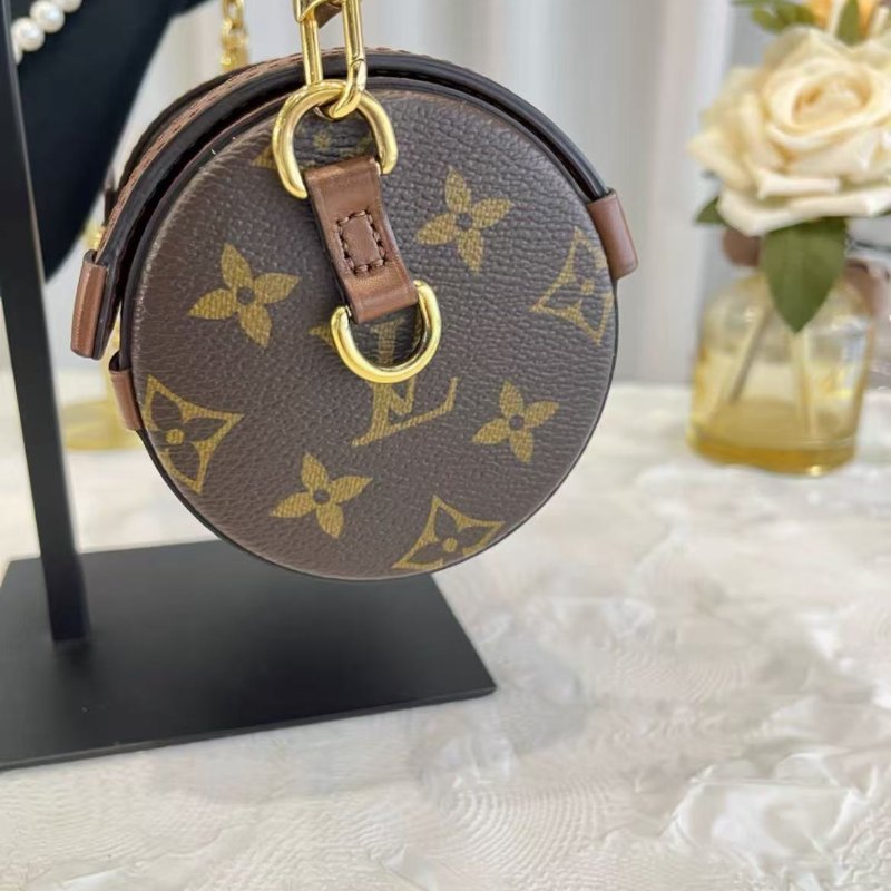 LV Papillon Trunk 芯片款 19*9*9 99新 配件塵袋-6