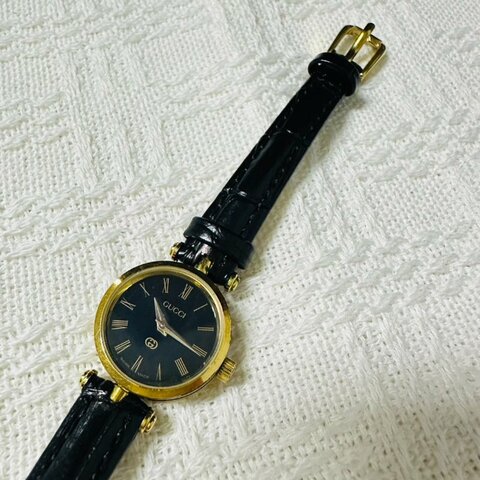 GUCCI 雪莉系列石英手錶 Vintage✨